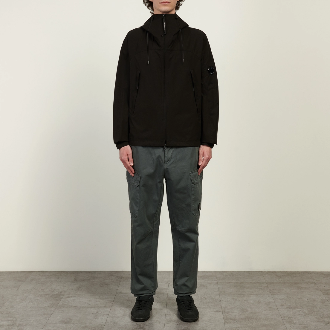 C.P. Company Мужская куртка ветровка Pro-Tek Hooded Lens