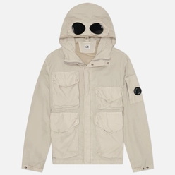 C.P. Company Мужская куртка ветровка Flatt Nylon Goggle Hooded