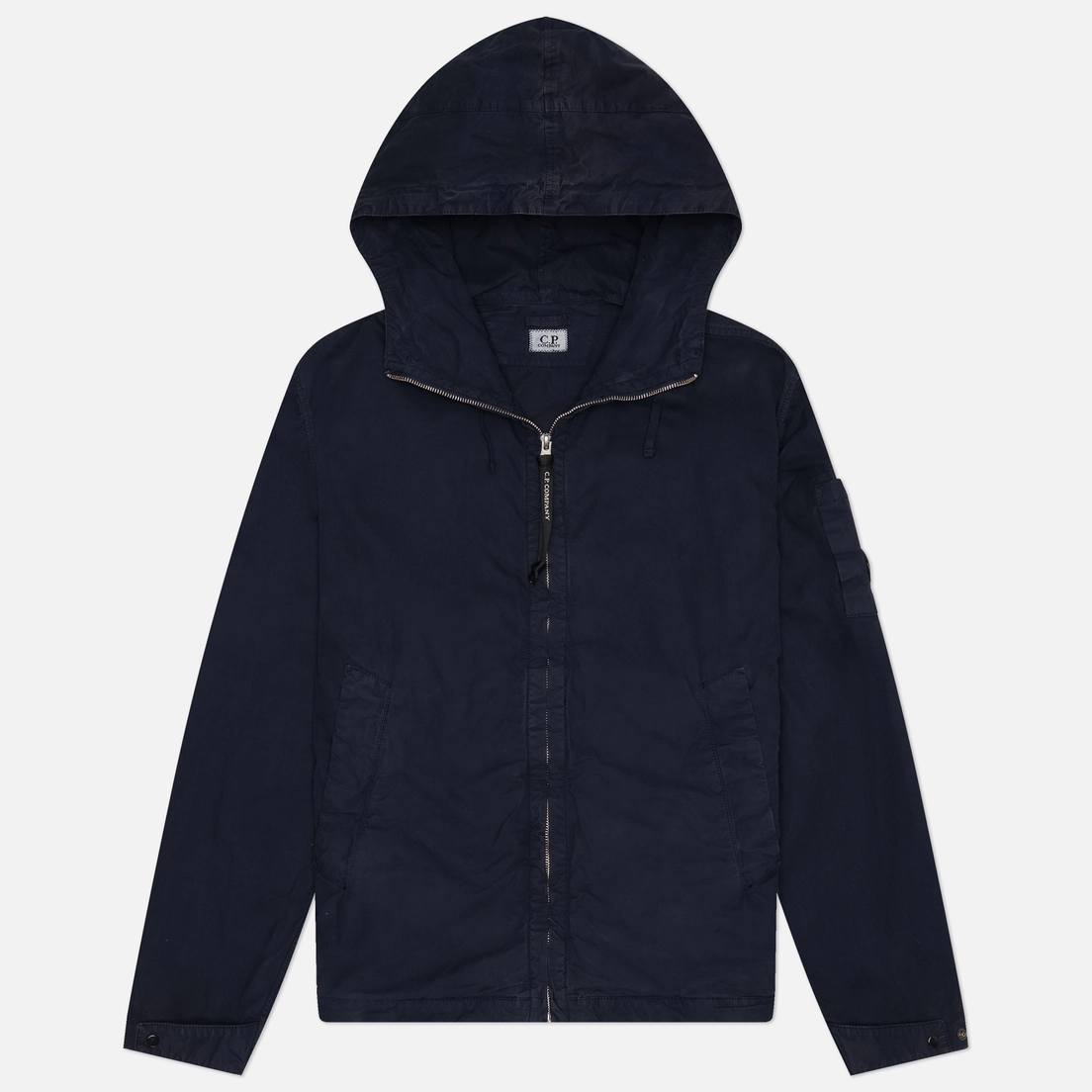 C.P. Company Мужская куртка ветровка Micro-Reps Hooded Lens