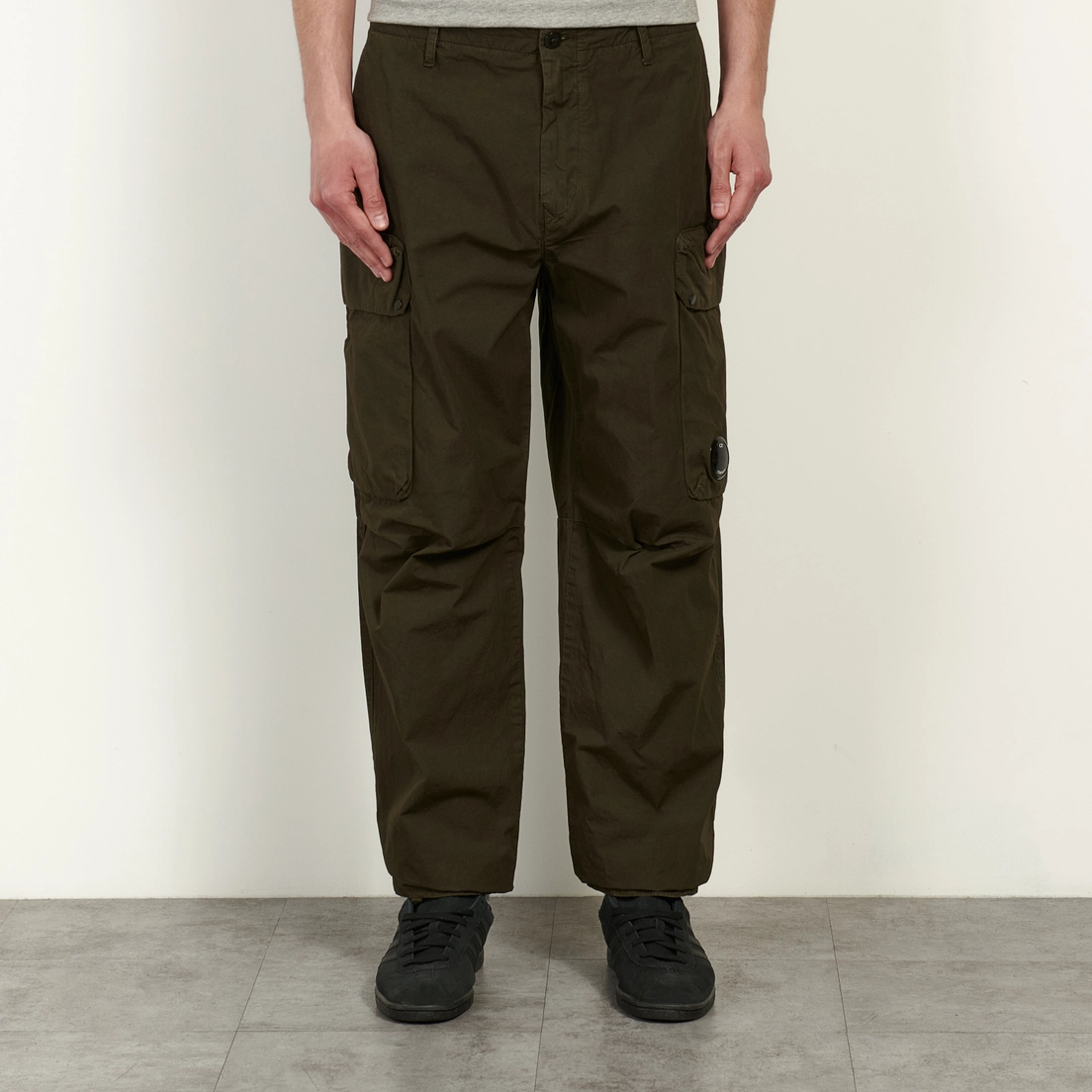 C.P. Company Мужские брюки Micro-Reps Boxy Cargo Lens