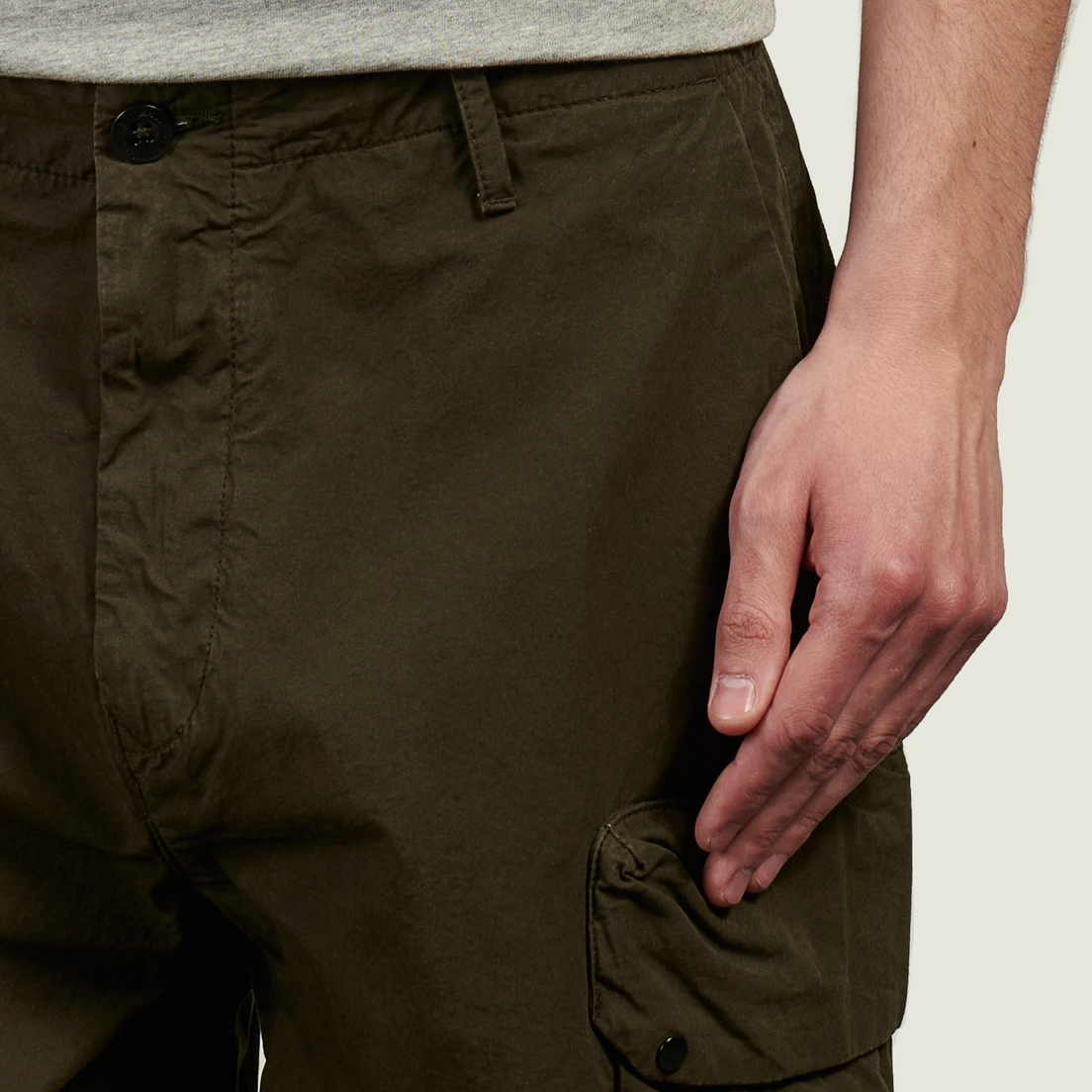 C.P. Company Мужские брюки Micro-Reps Boxy Cargo Lens