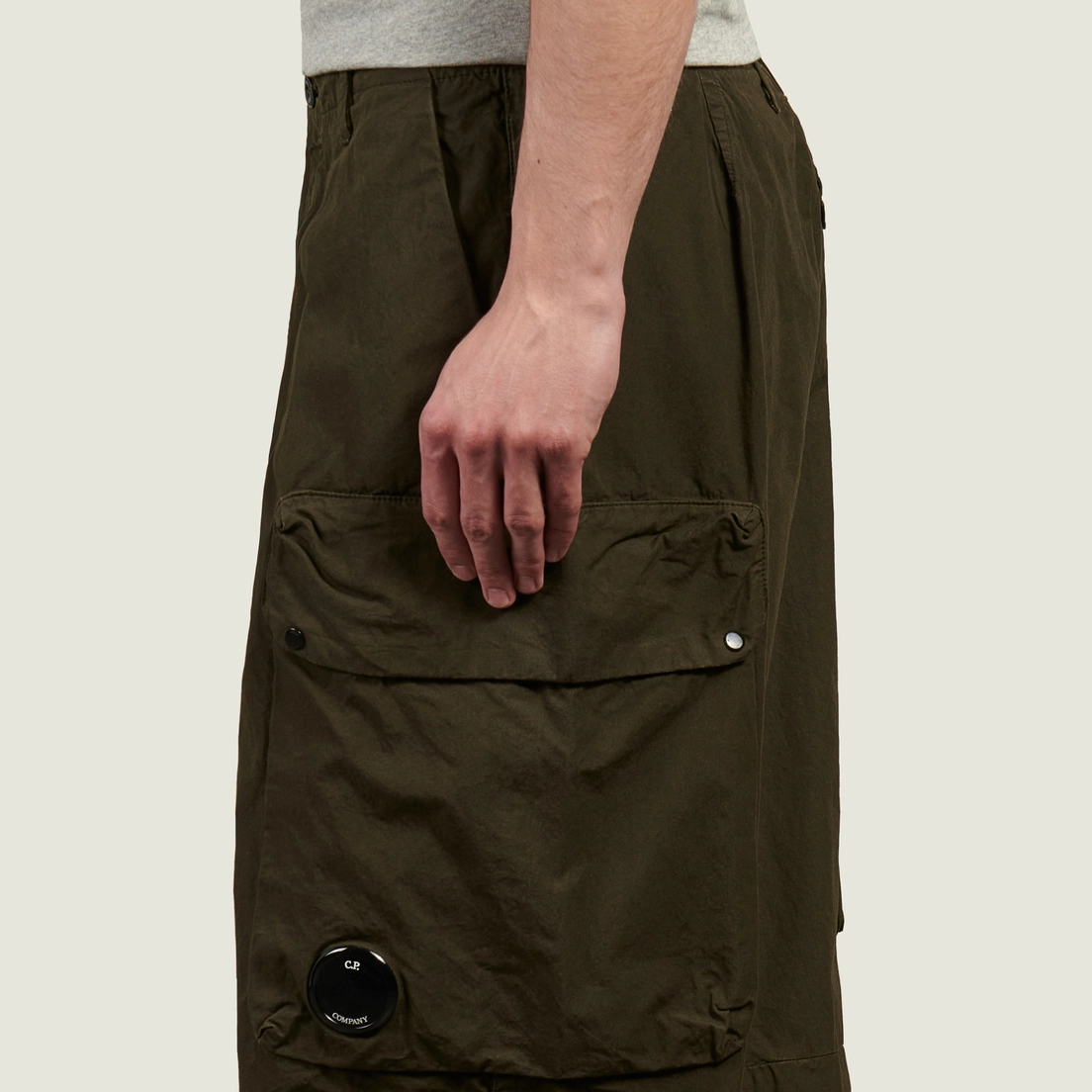 C.P. Company Мужские брюки Micro-Reps Boxy Cargo Lens