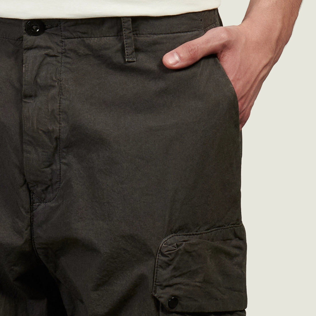 C.P. Company Мужские брюки Micro-Reps Boxy Cargo Lens