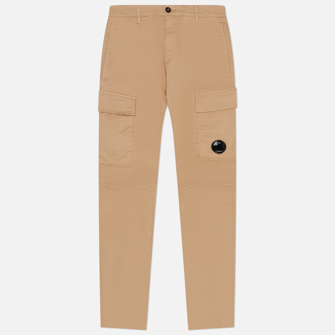 C.P. Company Мужские брюки Stretch Sateen Ergonomic Side Pockets Cargo 