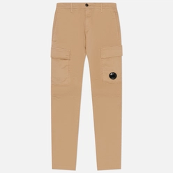 C.P. Company Мужские брюки Stretch Sateen Ergonomic Side Pockets Cargo