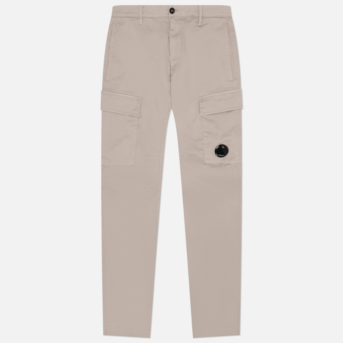 C.P. Company Мужские брюки Stretch Sateen Ergonomic Side Pockets Cargo 