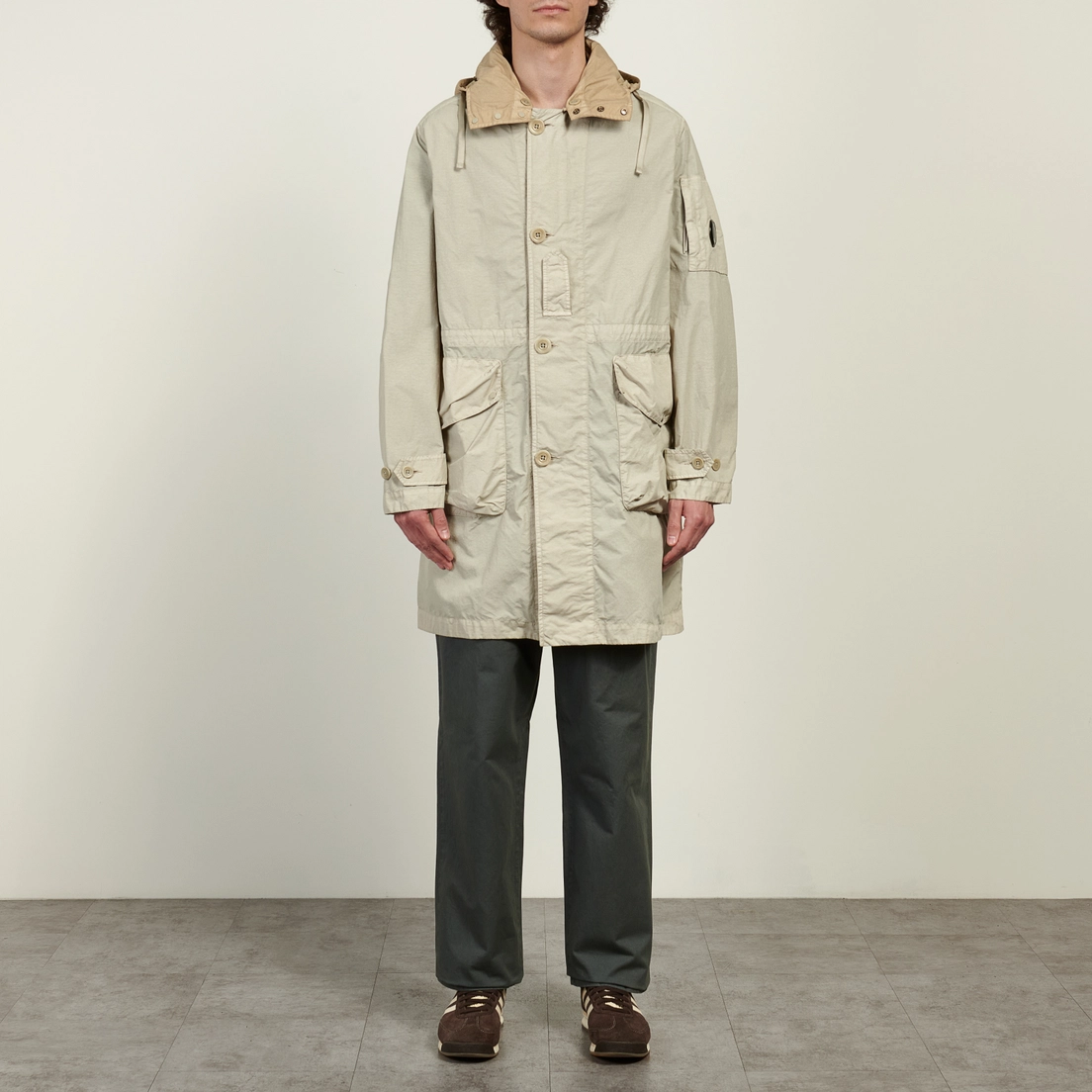 C.P. Company Мужские брюки Cotton Gabardine Loose Fit