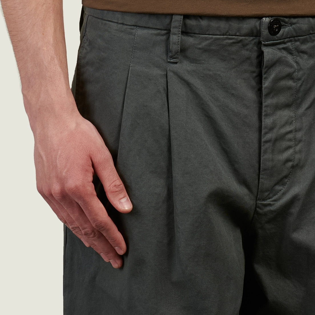 C.P. Company Мужские брюки Cotton Gabardine Loose Fit