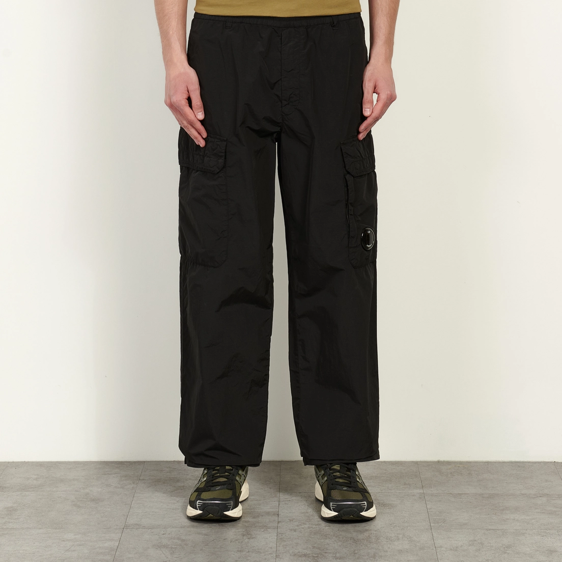 C.P. Company Мужские брюки Flatt Nylon Loose Cargo Lens