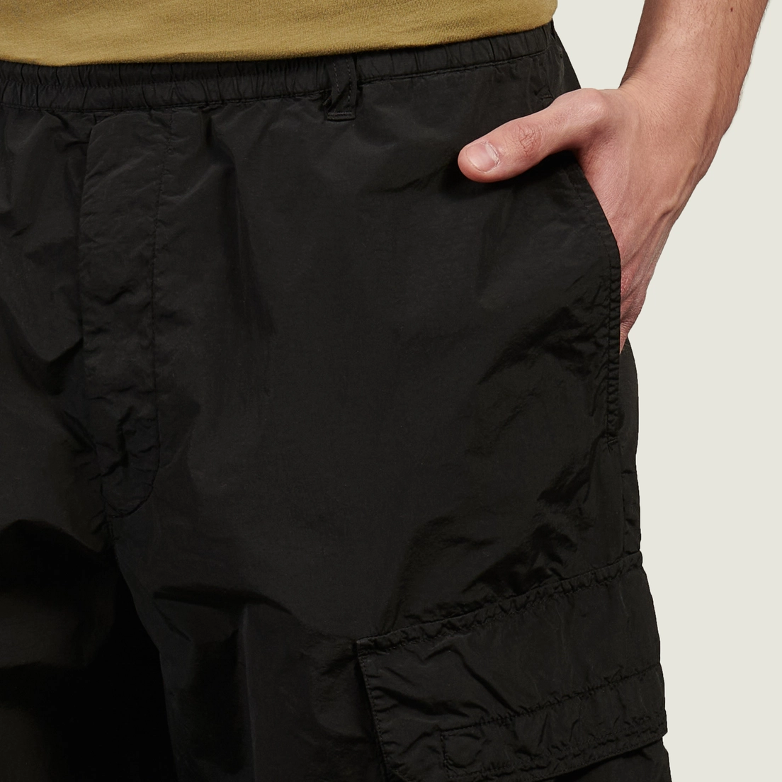 C.P. Company Мужские брюки Flatt Nylon Loose Cargo Lens