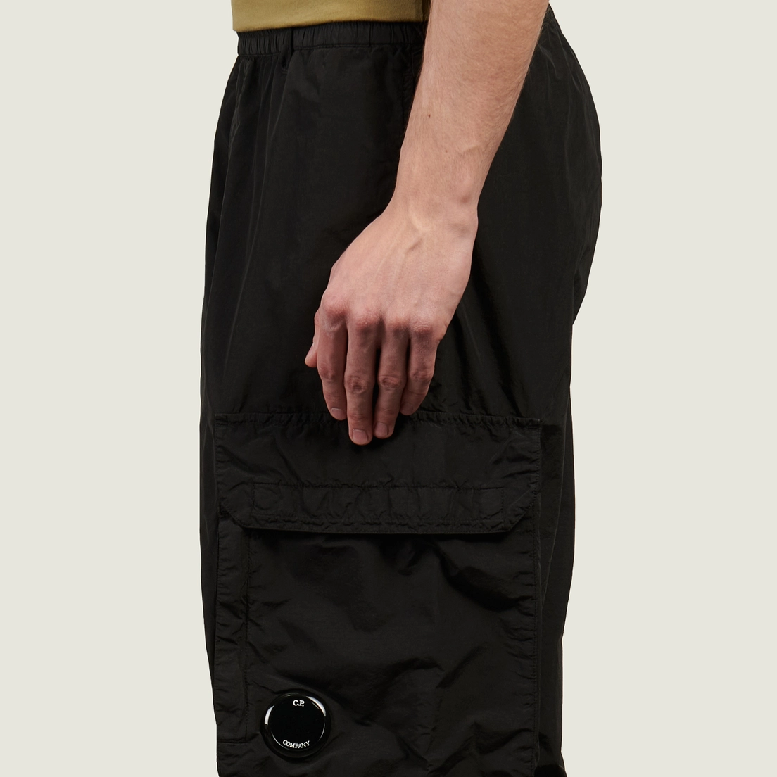 C.P. Company Мужские брюки Flatt Nylon Loose Cargo Lens