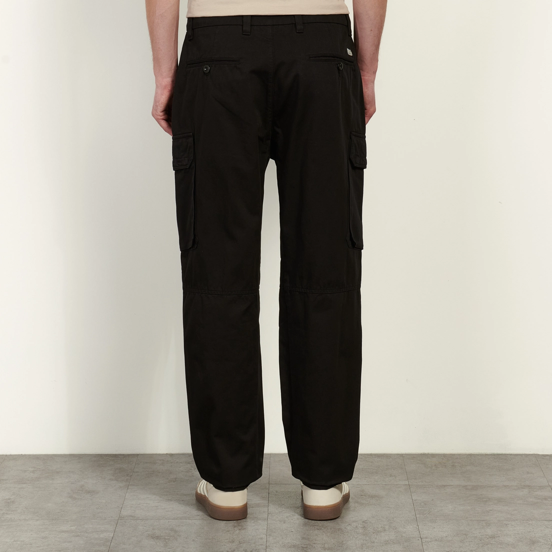 C.P. Company Мужские брюки Cotton Gabardine Loose Fit Cargo