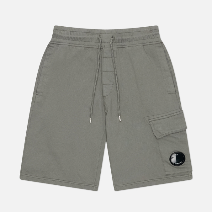 Мужские шорты C.P. Company Light Fleece Cargo Lens Detail