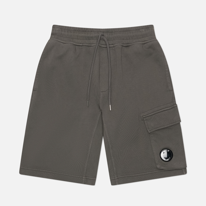 Мужские шорты C.P. Company Cotton Diagonal Fleece Cargo
