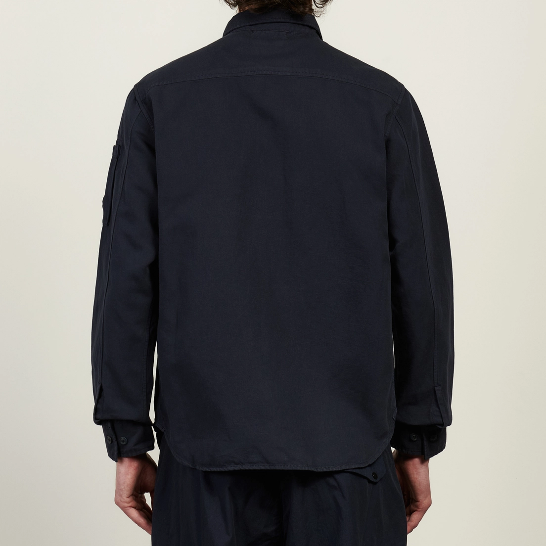 C.P. Company Мужская рубашка Cotton/Linen Button