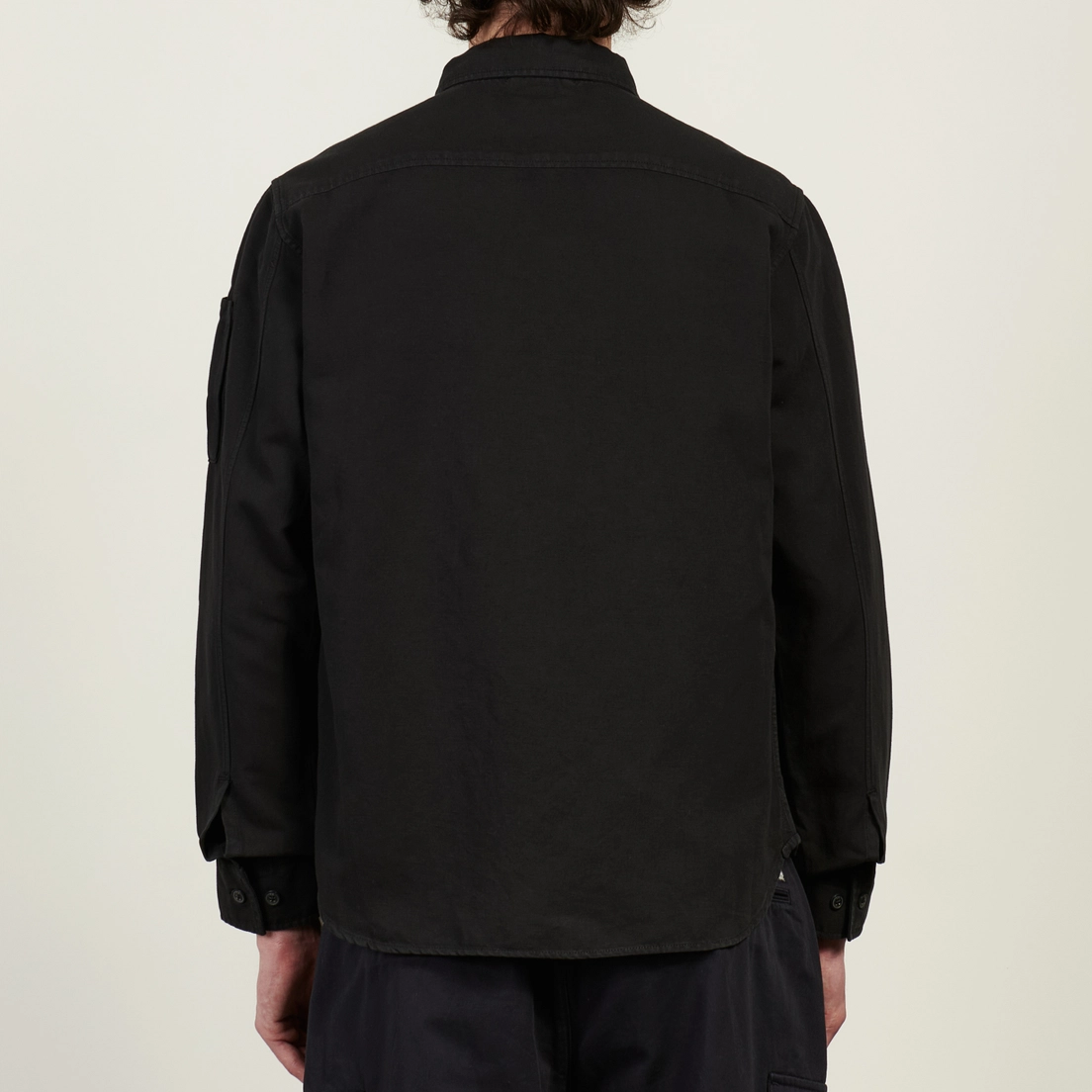 C.P. Company Мужская рубашка Cotton/Linen Button