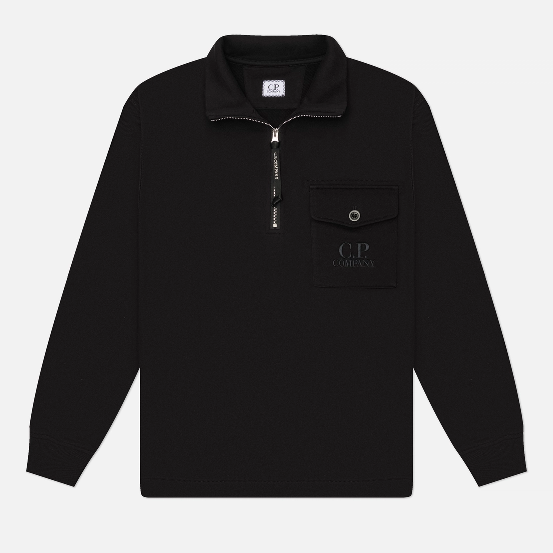 C.P. Company Мужская толстовка Diagonal Raised Fleece Half Zip Regular