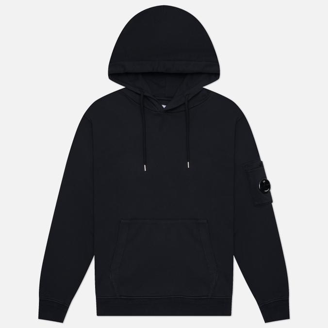 Мужская толстовка C.P. Company Cotton Diagonal Fleece Hoodie Lens