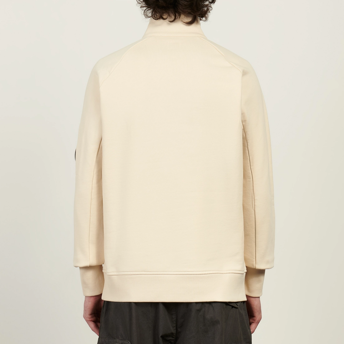 C.P. Company Мужская толстовка Diagonal Raised Fleece Half Zip Lens Regular