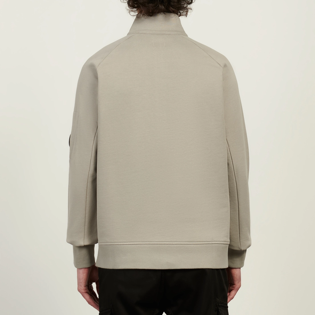 C.P. Company Мужская толстовка Diagonal Raised Fleece Half Zip Lens Regular