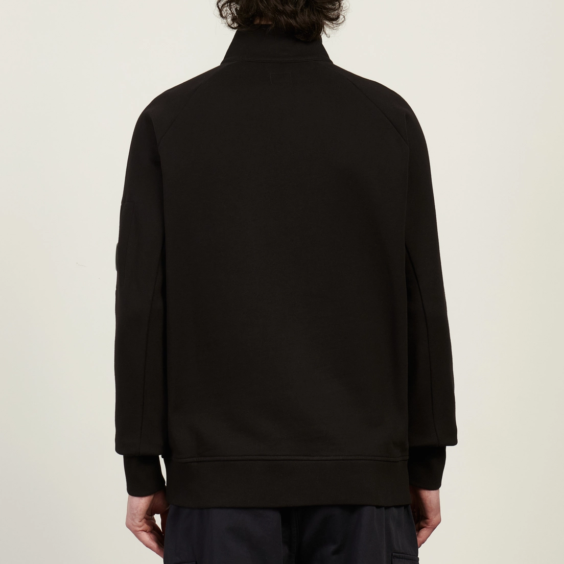 C.P. Company Мужская толстовка Diagonal Raised Fleece Half Zip Lens Regular