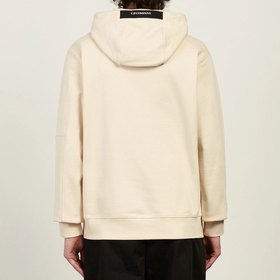 C.P. Company Мужская толстовка Diagonal Raised Fleece Lens Regular Fit Hoodie