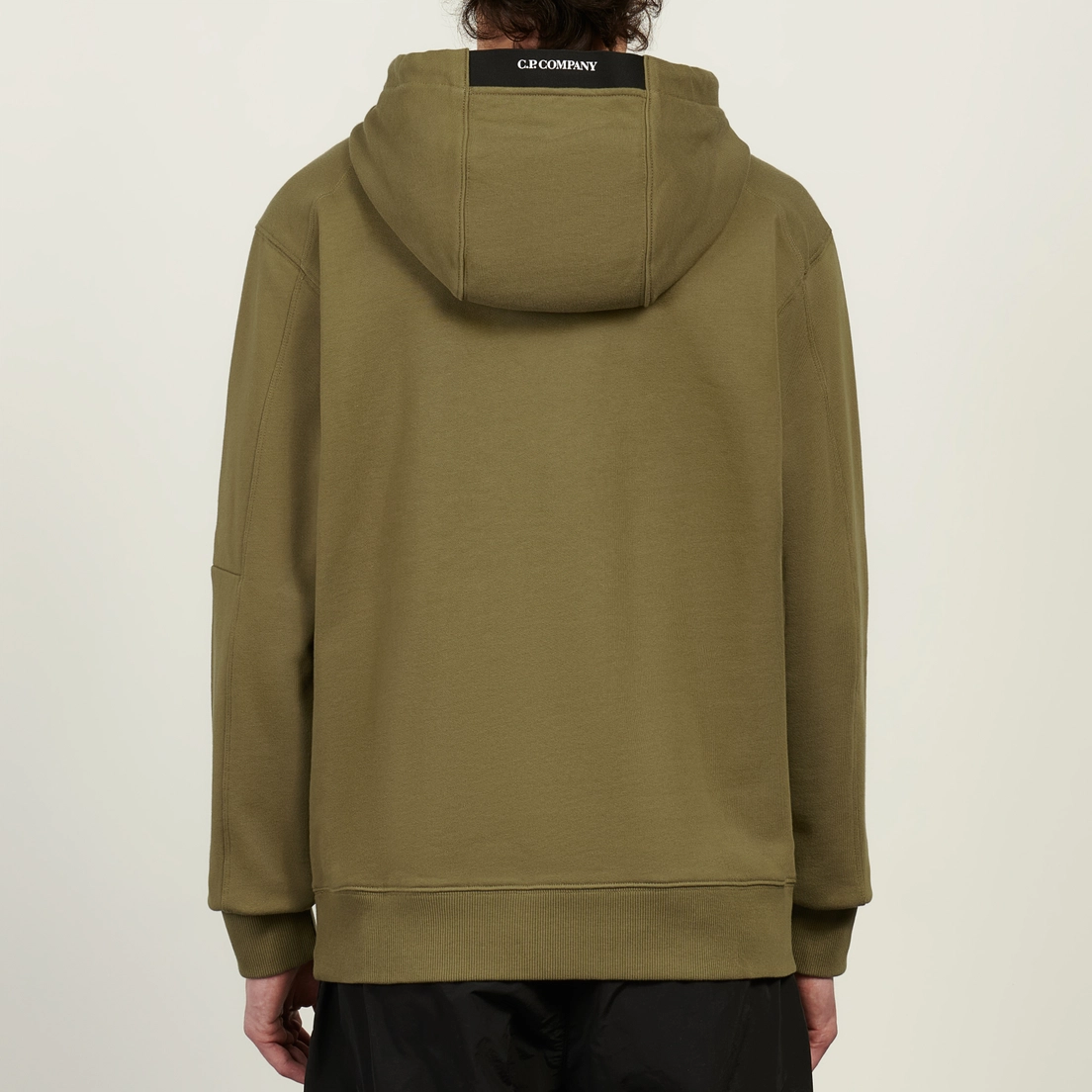 C.P. Company Мужская толстовка Diagonal Raised Fleece Lens Regular Fit Hoodie