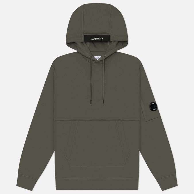 Мужская толстовка C.P. Company Diagonal Raised Fleece Lens Regular Fit Hoodie