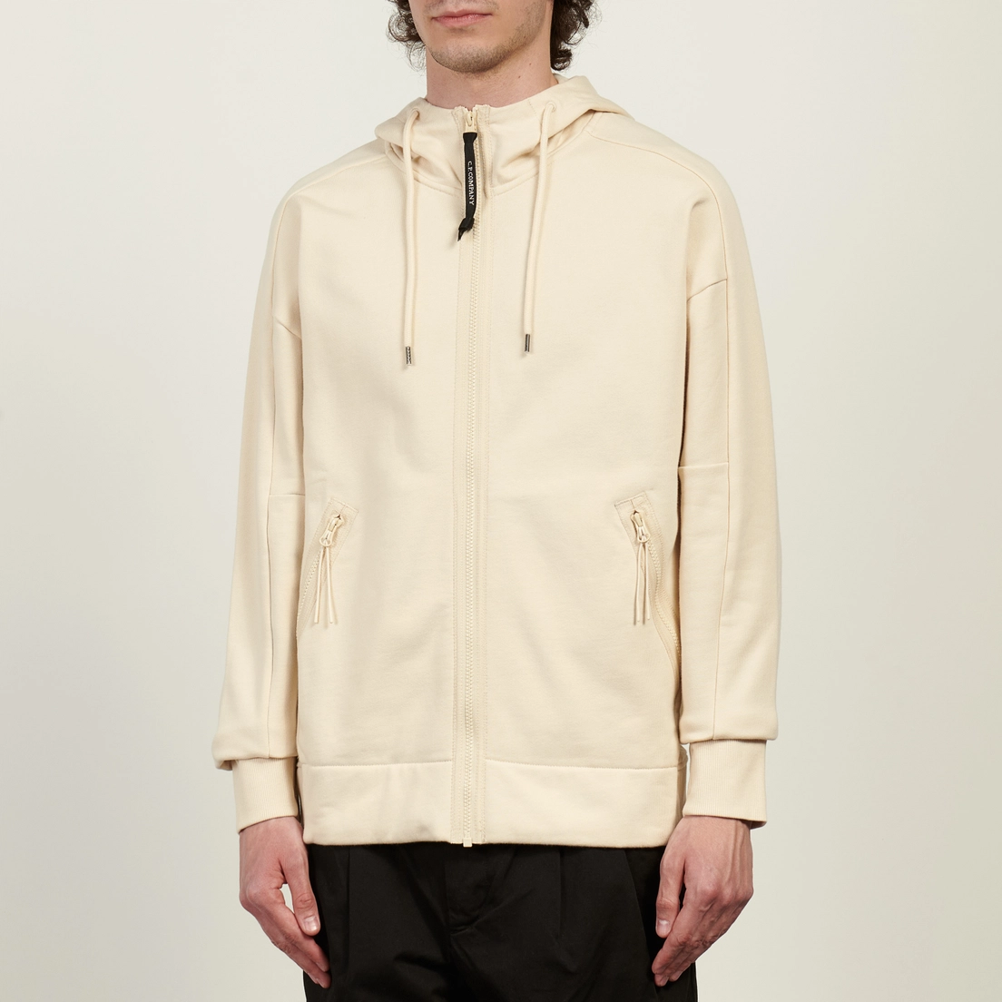 C.P. Company Мужская толстовка Diagonal Raised Fleece Goggle Hoodie Regular