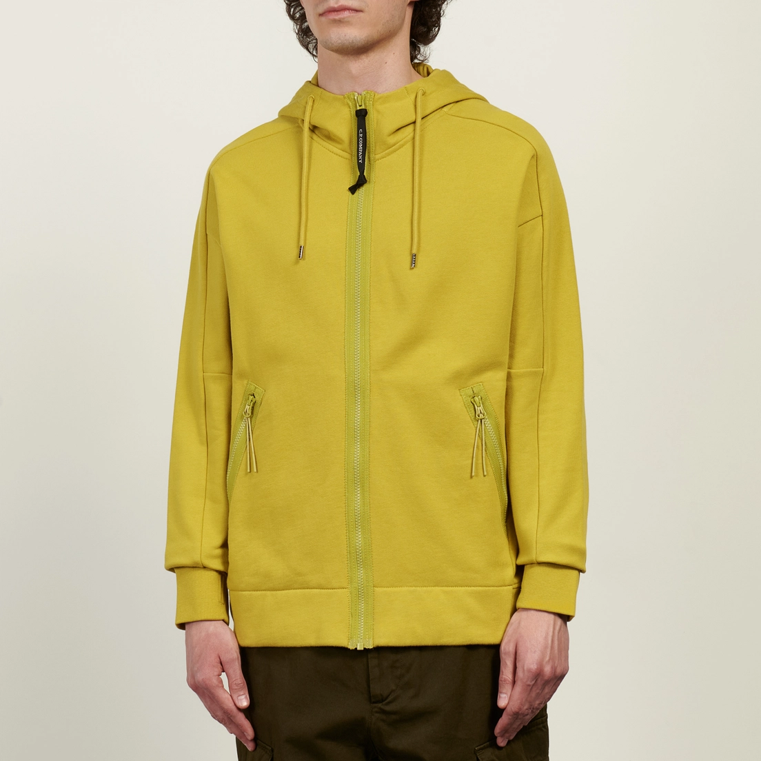 C.P. Company Мужская толстовка Diagonal Raised Fleece Goggle Hoodie Regular