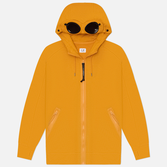 Мужская толстовка C.P. Company Diagonal Raised Fleece Goggle Hoodie Regular