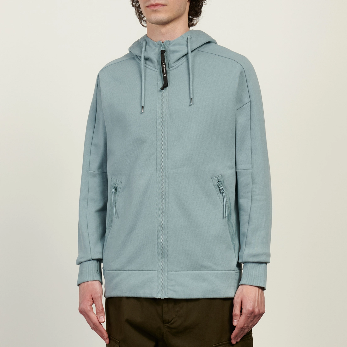 C.P. Company Мужская толстовка Diagonal Raised Fleece Goggle Hoodie Regular