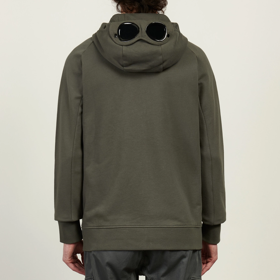 C.P. Company Мужская толстовка Diagonal Raised Fleece Goggle Hoodie Regular