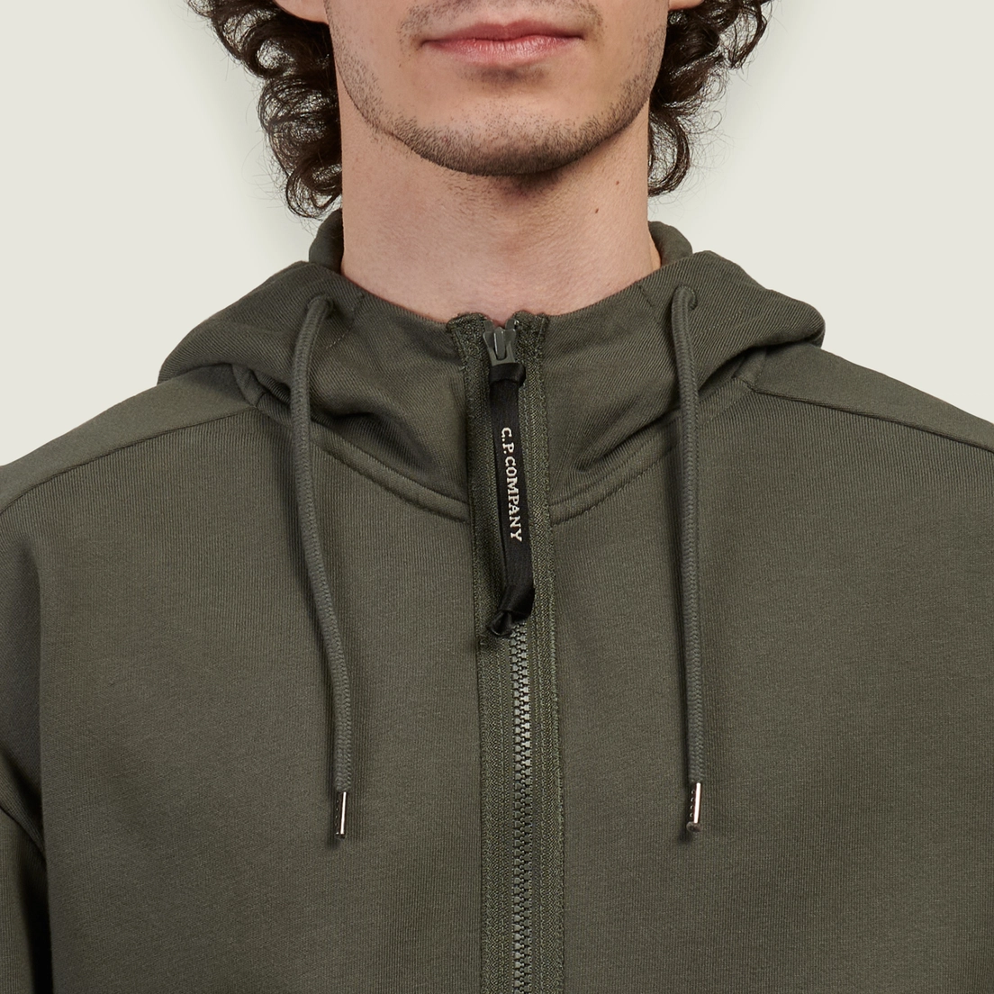 C.P. Company Мужская толстовка Diagonal Raised Fleece Goggle Hoodie Regular