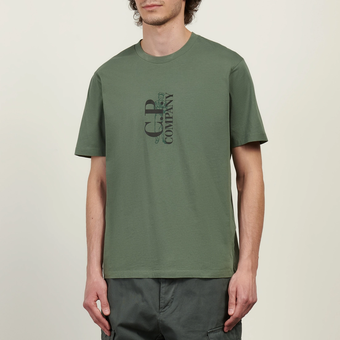 C.P. Company Мужская футболка 30/1 Jersey Printed