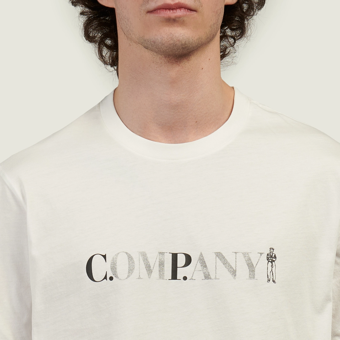 C.P. Company Мужская футболка 30/1 Jersey Chest Logo