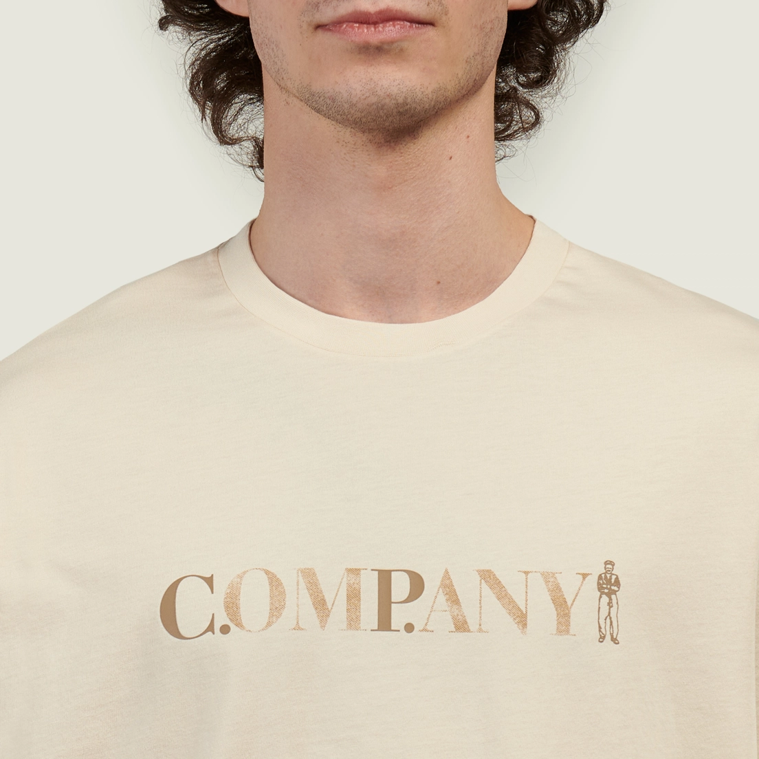 C.P. Company Мужская футболка 30/1 Jersey Chest Logo