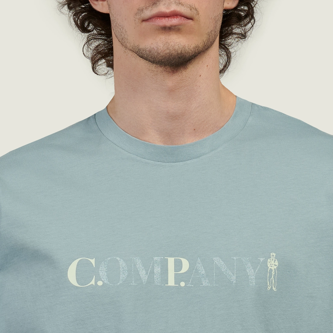 C.P. Company Мужская футболка 30/1 Jersey Chest Logo