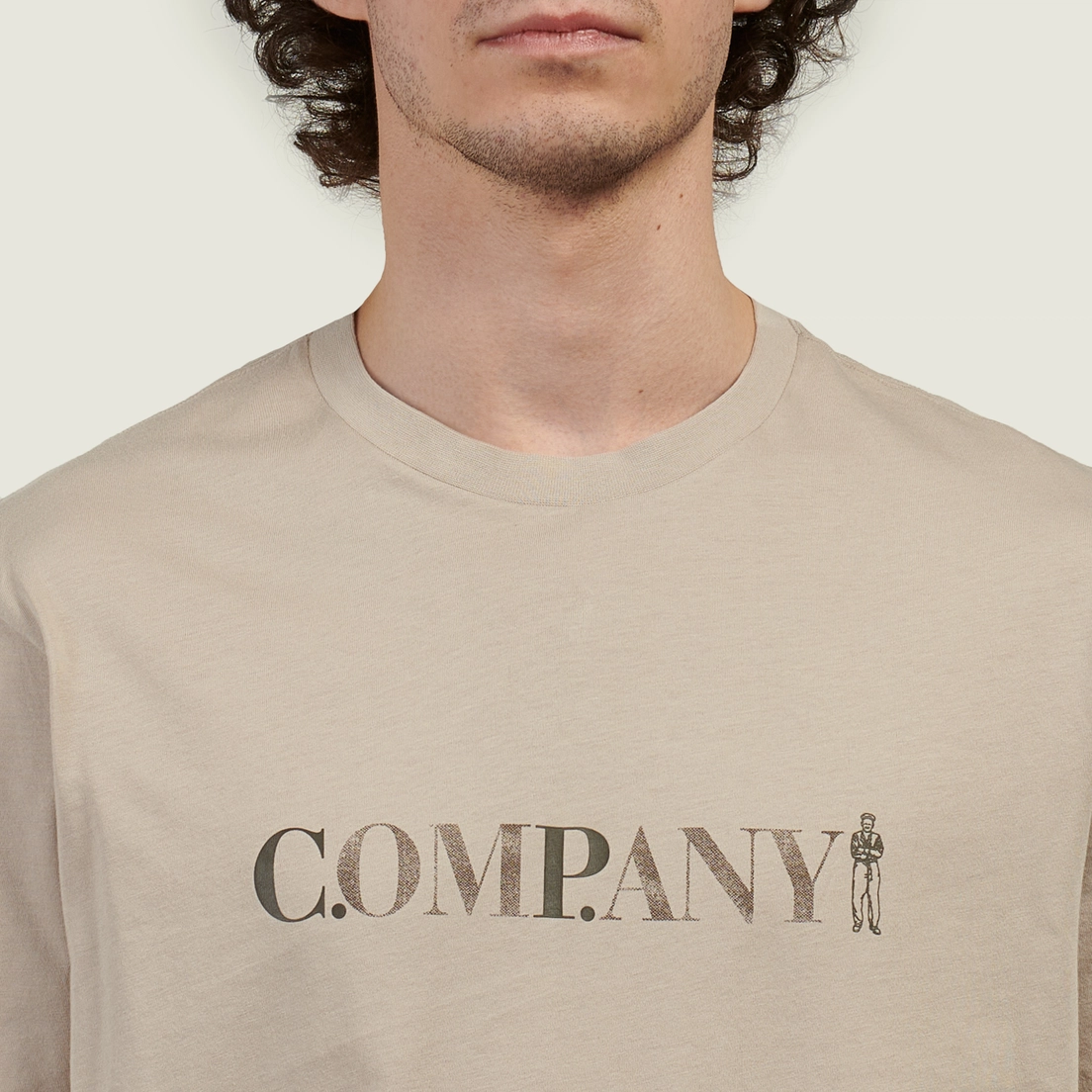 C.P. Company Мужская футболка 30/1 Jersey Chest Logo