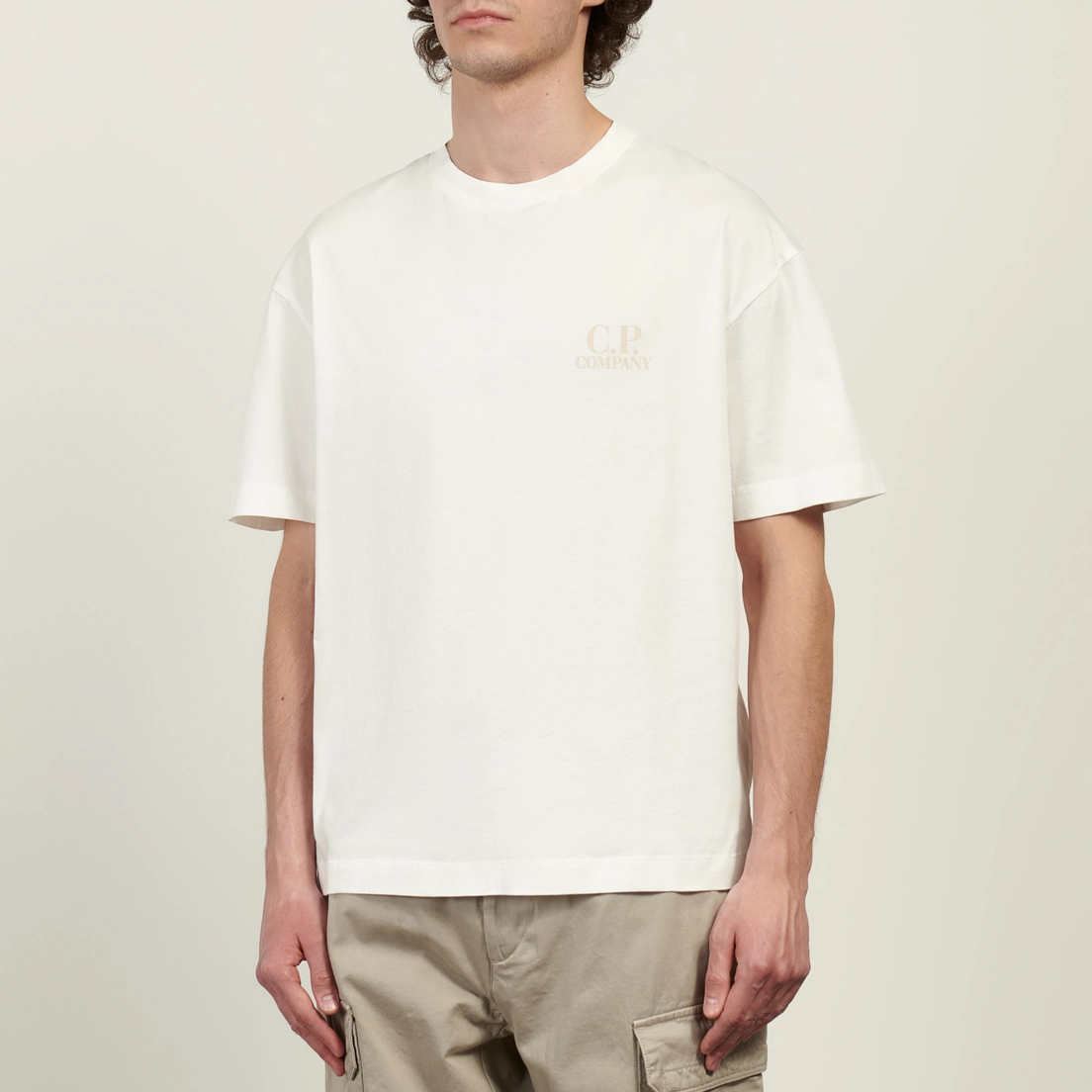 C.P. Company Мужская футболка 30/1 Jersey Logo Comfort