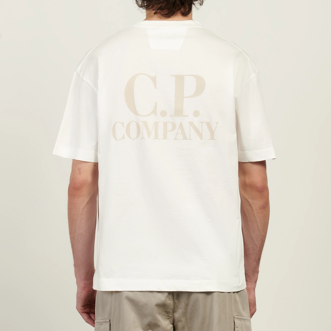 C.P. Company Мужская футболка 30/1 Jersey Logo Comfort