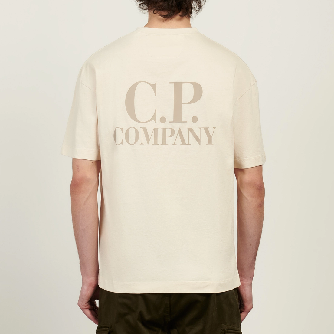 C.P. Company Мужская футболка 30/1 Jersey Logo Comfort
