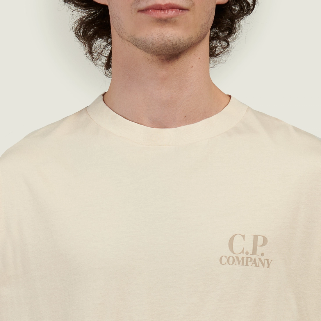 C.P. Company Мужская футболка 30/1 Jersey Logo Comfort