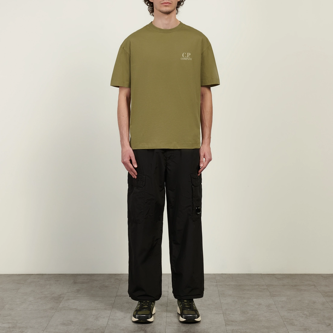 C.P. Company Мужская футболка 30/1 Jersey Logo Comfort