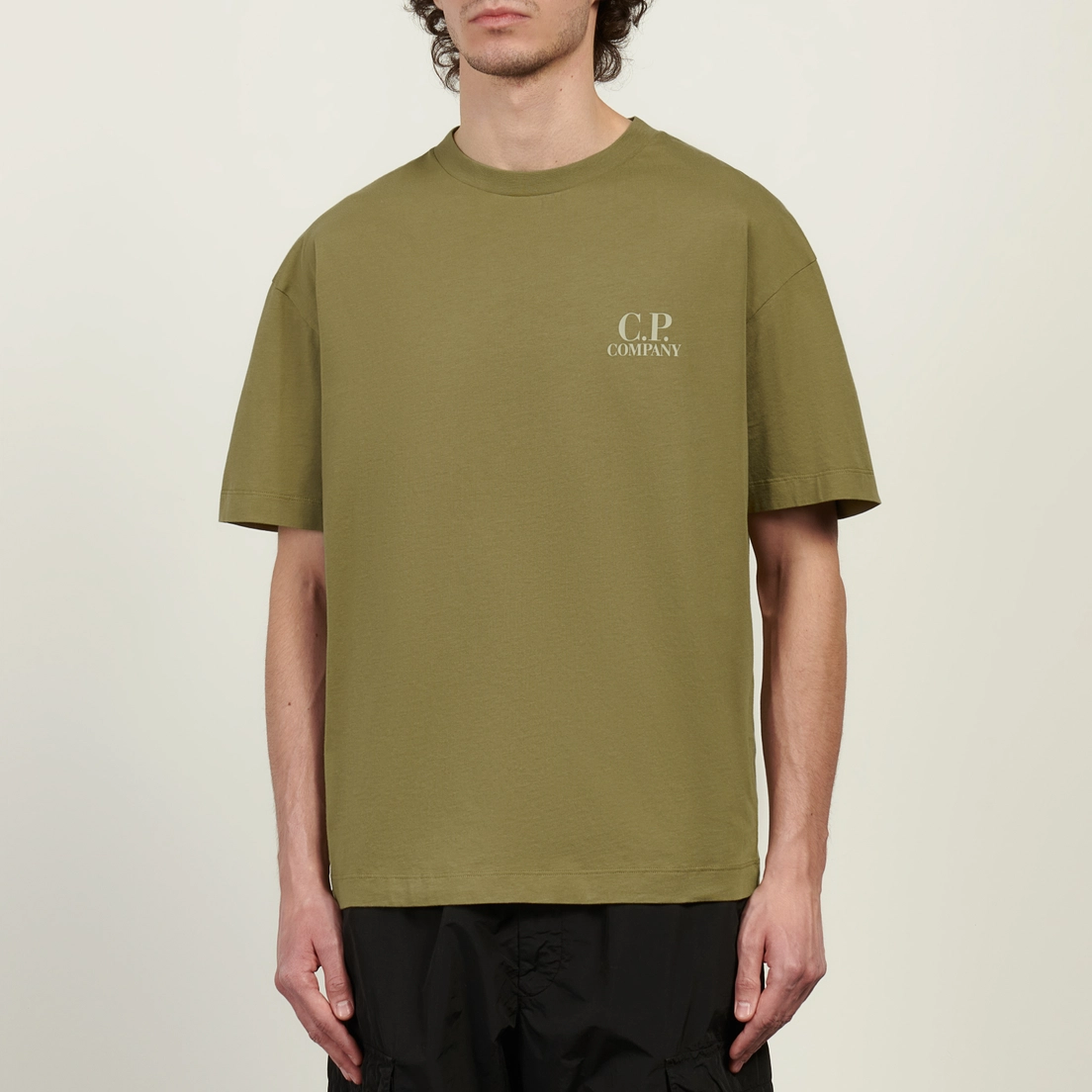 C.P. Company Мужская футболка 30/1 Jersey Logo Comfort