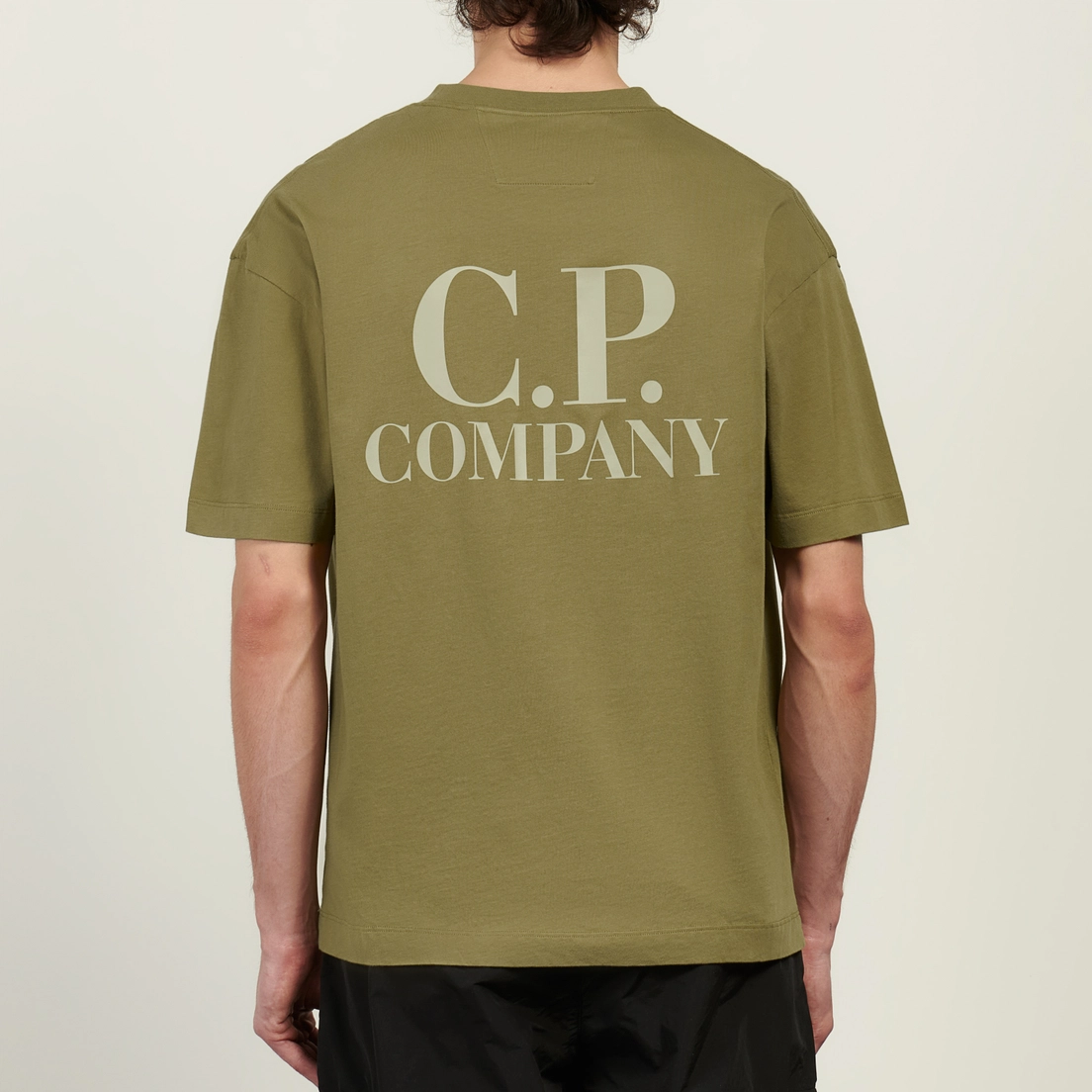 C.P. Company Мужская футболка 30/1 Jersey Logo Comfort