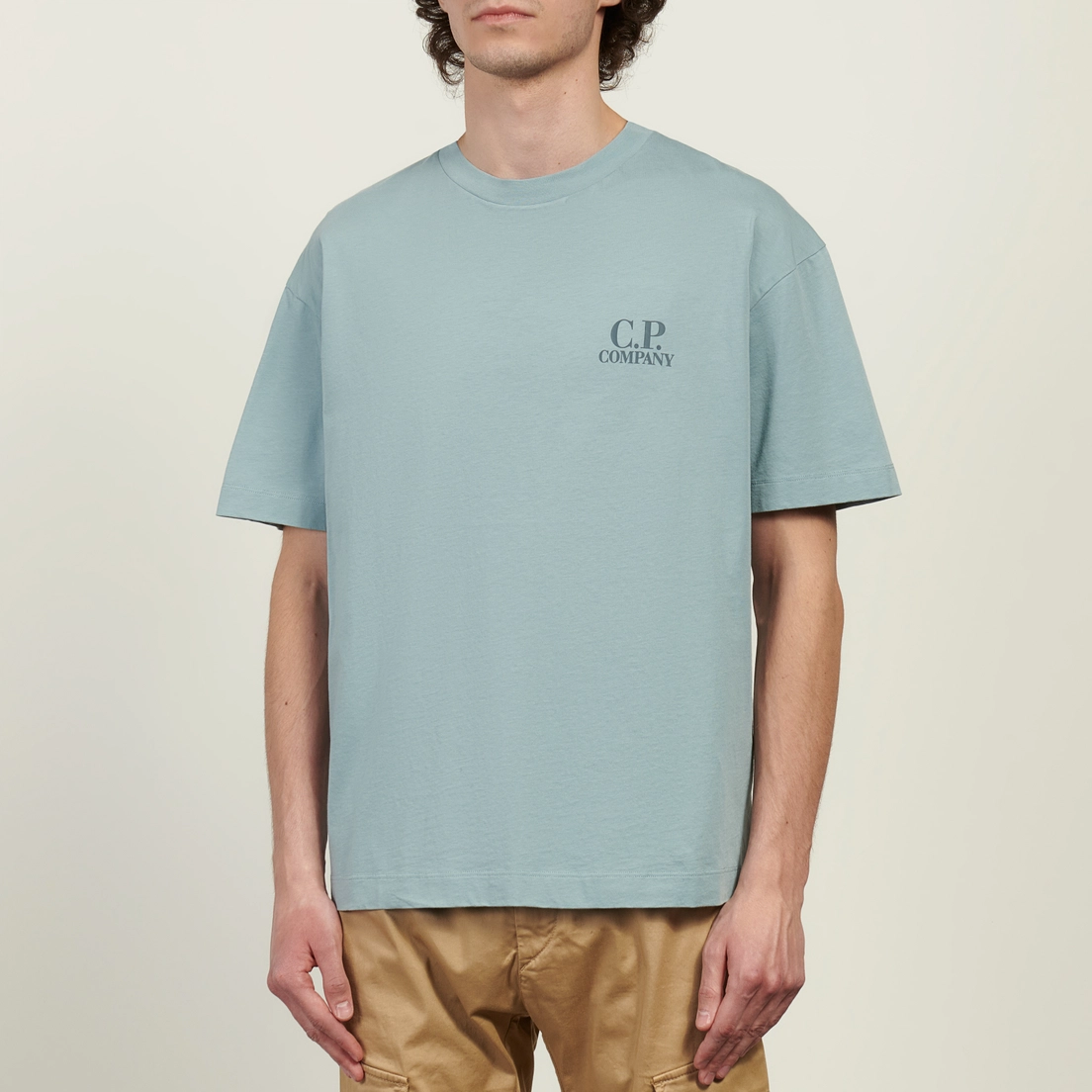 C.P. Company Мужская футболка 30/1 Jersey Logo Comfort