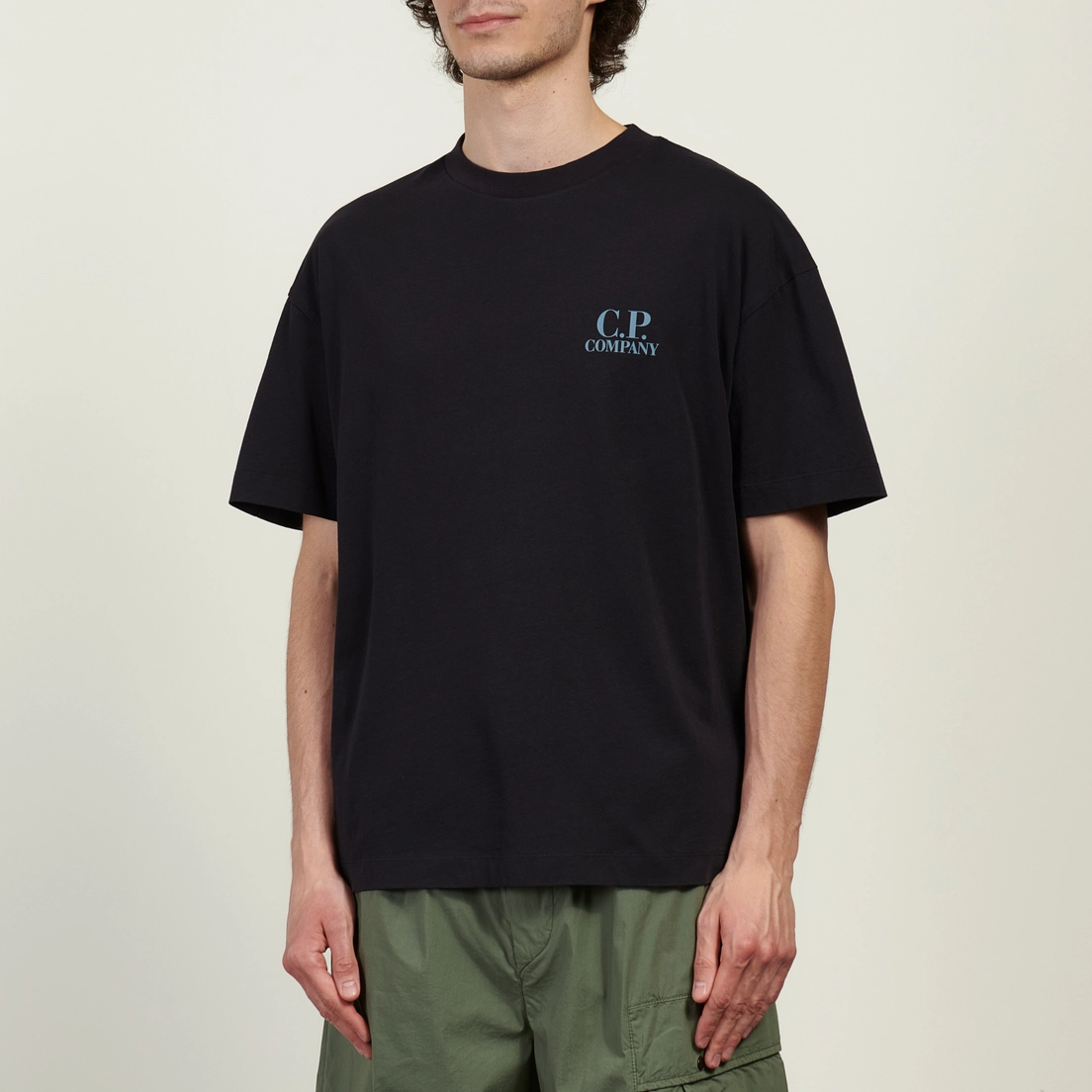 C.P. Company Мужская футболка 30/1 Jersey Logo Comfort