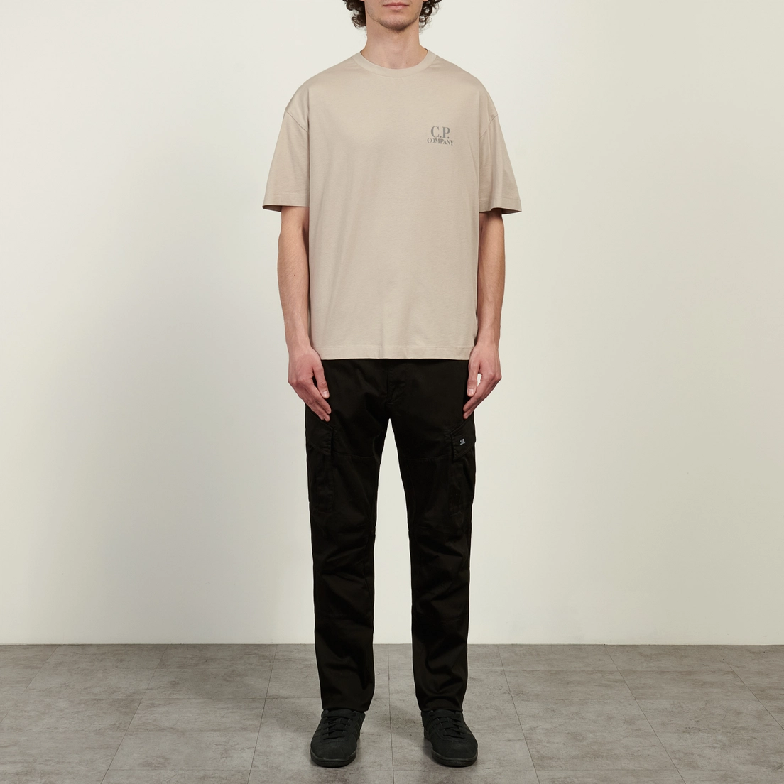 C.P. Company Мужская футболка 30/1 Jersey Logo Comfort