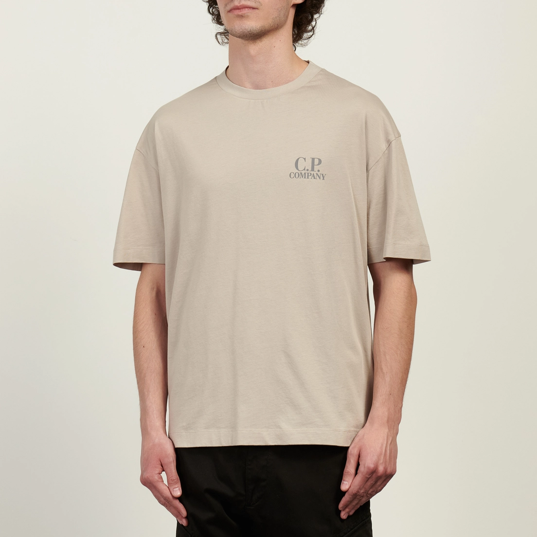 C.P. Company Мужская футболка 30/1 Jersey Logo Comfort